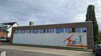 Turnhalle Schulstraße Außenansicht